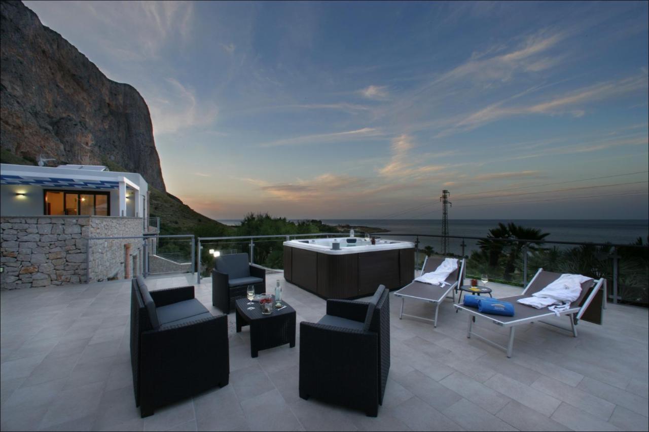 Villa Antonia - Vasca Idromassaggio Terrazza Vista Mare Сан Вито ло Капо Екстериор снимка
