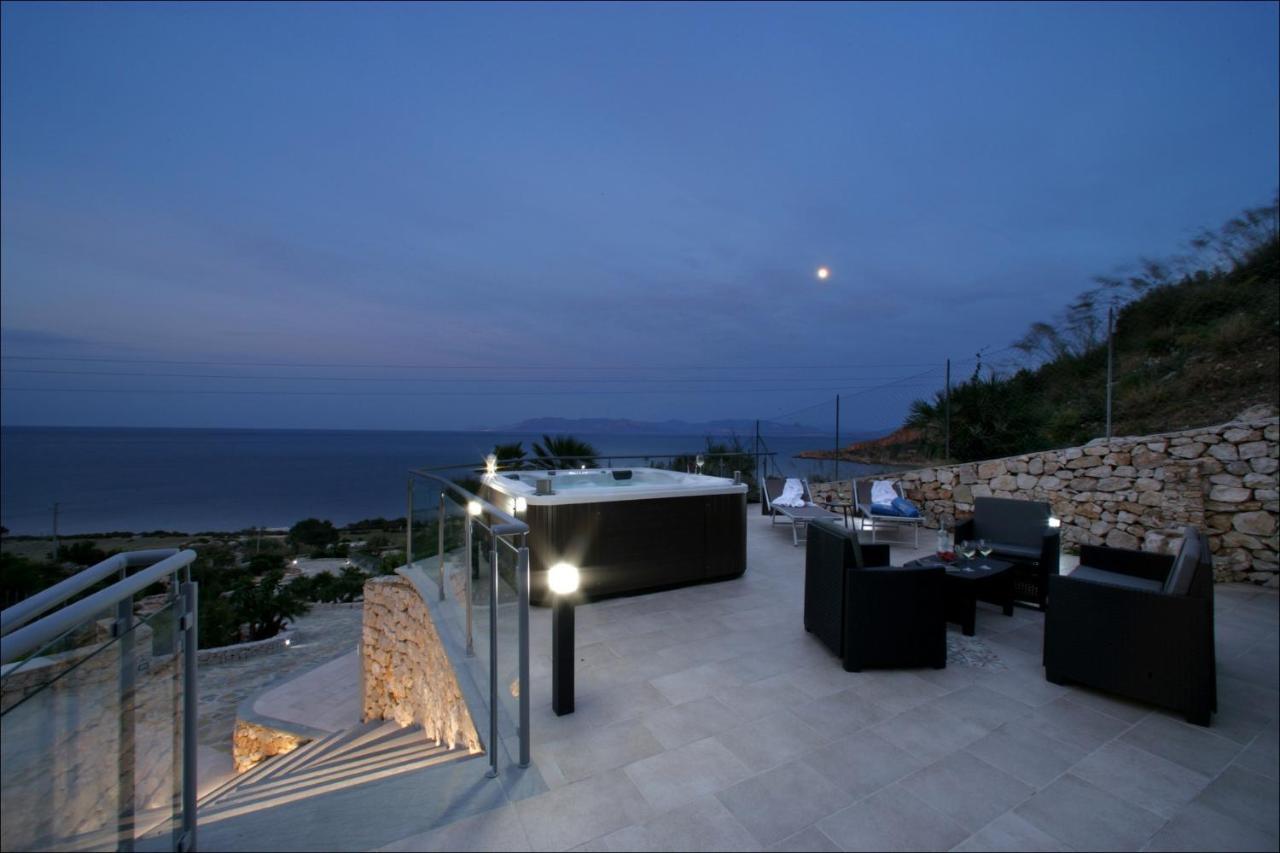 Villa Antonia - Vasca Idromassaggio Terrazza Vista Mare Сан Вито ло Капо Екстериор снимка